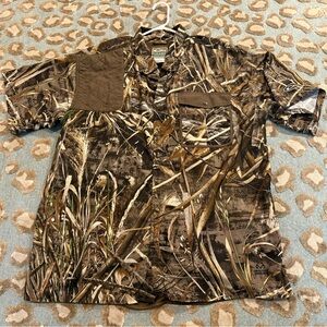 Drake Brown Camouflage Shirt
